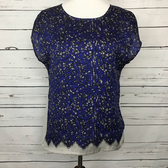 The Limited Tops - ❄️3/$18 The Limited Short Sleeve Blouse Size M